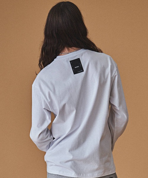 「MSML」 長袖Tシャツ M ホワイト メンズ_画像7