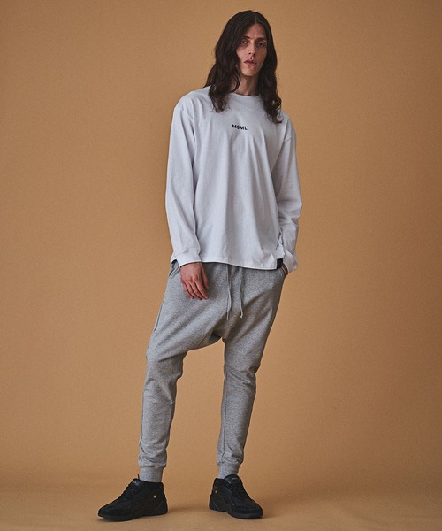 「MSML」 長袖Tシャツ M ホワイト メンズ_画像8
