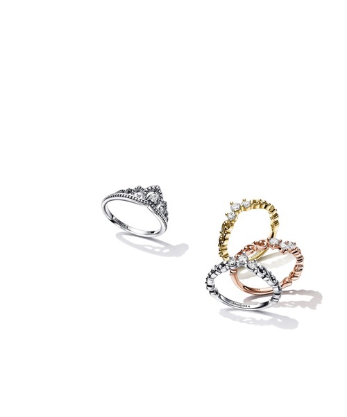 「Pandora」 リング 54 シルバー レディース_画像6