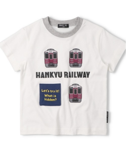 hungry heart（ハングリーハート） tシャツ 阪急電車仕掛け半袖Tシャツ
