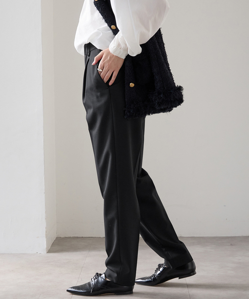 「VERMEIL par iena」 ズボン下 38 黒いこと レディース