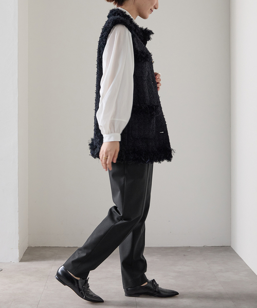 「VERMEIL par iena」 ズボン下 38 黒いこと レディース