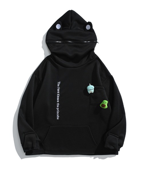 「BENDER TOKYO」 プルオーバーパーカー L ブラック メンズ_画像3