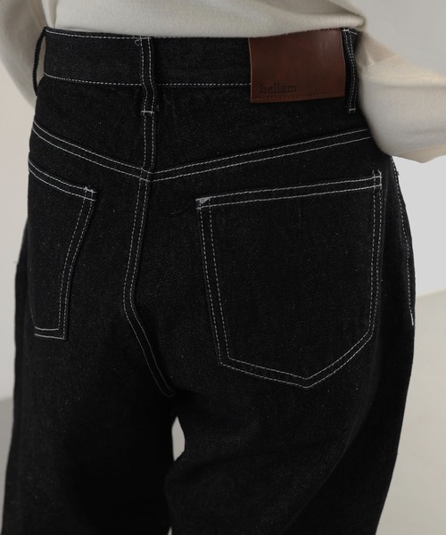 「hellam」 デニムパンツ SMALL ブラック レディース_画像4