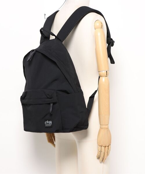 「Manhattan Portage BLACK LABEL」 リュック MEDIUM ブラック メンズ_画像5
