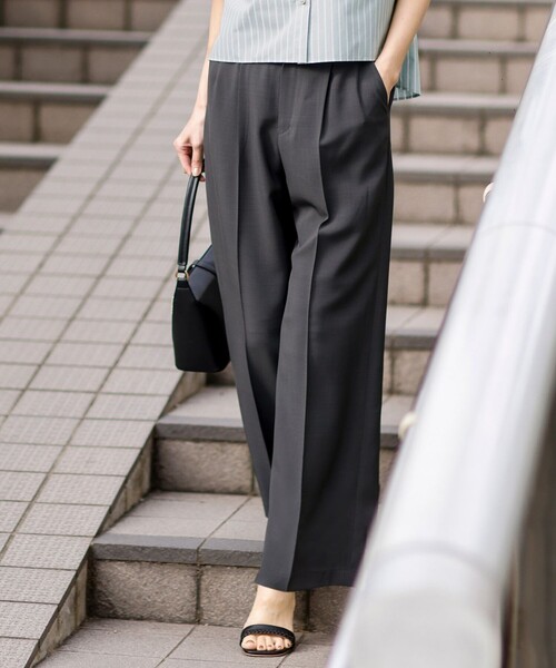 Plantation（プランテーション） パンツ M size グレー レディース