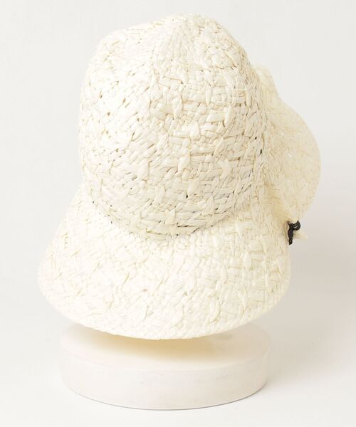 「La Maison de Lyllis」 ストローハット 57cm ホワイト レディース_画像2