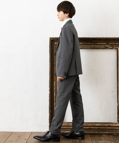 WF ワンダーファクトリー スリーピース スーツ 銀ボタン 卒服 完品150