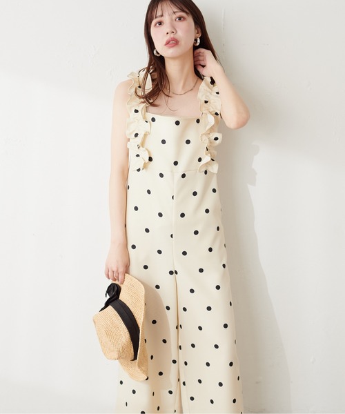 「natural couture」 オールインワン LARGE ブルー レディース_画像7