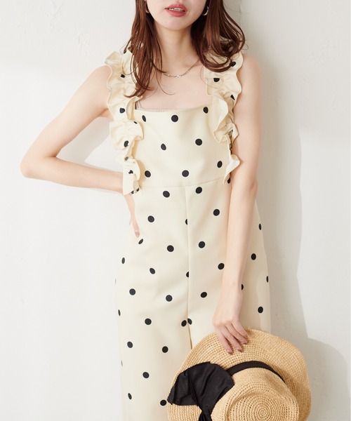 「natural couture」 オールインワン LARGE ブルー レディース_画像8