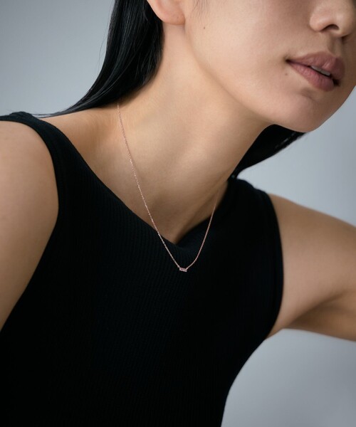 Jouete（ジュエッテ） ネックレス 「ミニマル」 ネックレス ジルコニア