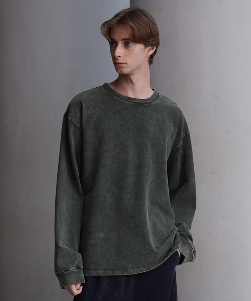 「CLEL」 長袖Tシャツ X-SMALL グレー メンズ_画像4
