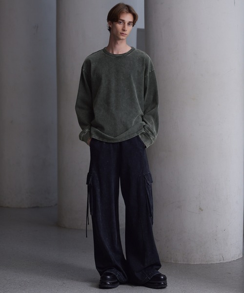 「CLEL」 長袖Tシャツ X-SMALL グレー メンズ_画像9