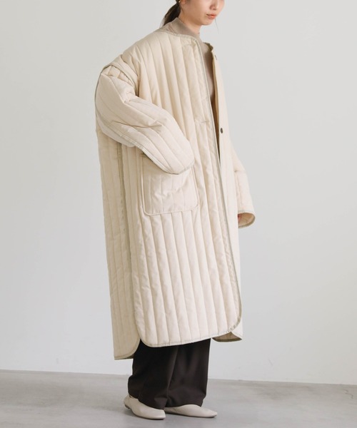 新品　2023AW ＜PHEENY＞ナイロン キルティング コート　MOCA PHEENY 