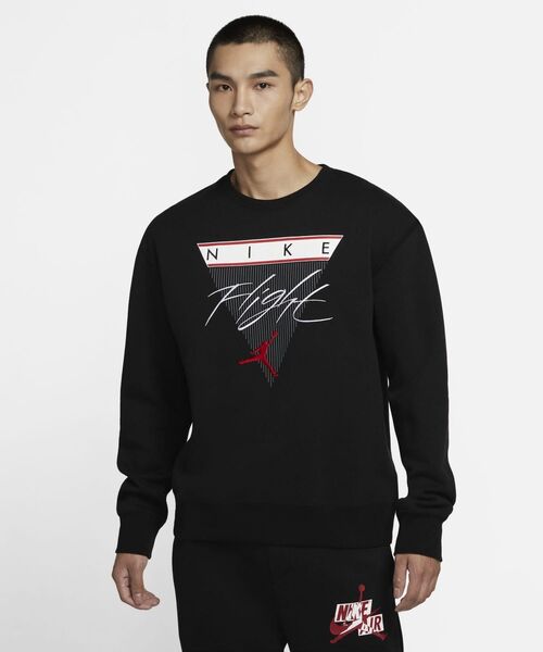 内祝い スウェット ジョーダン フライト グラフィック フリース クルー スウェットシャツ Nike Web限定 Atempletonphoto Com