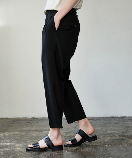 パンツ スラックス Quickdry リネンライクスラックス|ZOZOTOWN |14
