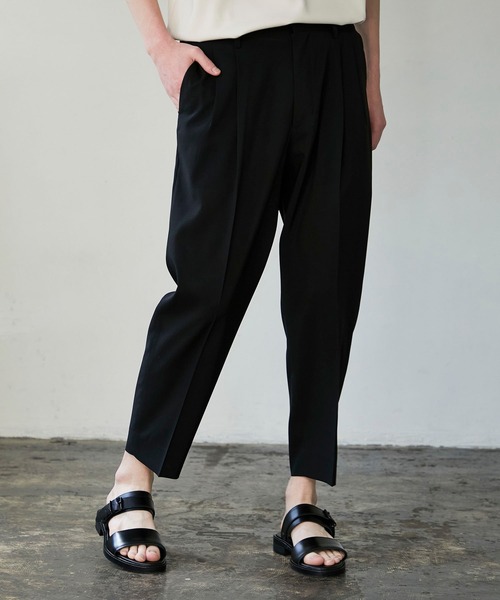 パンツ スラックス Quickdry リネンライクスラックス|ZOZOTOWN |13