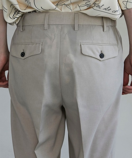 パンツ スラックス Quickdry リネンライクスラックス|ZOZOTOWN |19