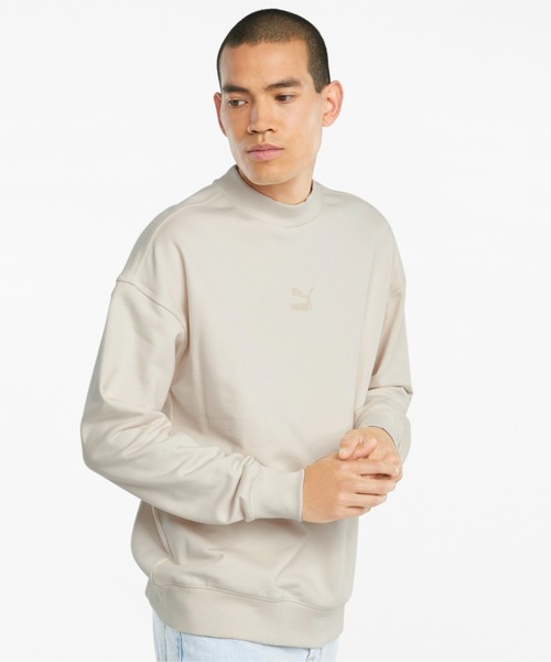 スウェット PUMA プーマ CLASSICS ハイネック クルー スウェット