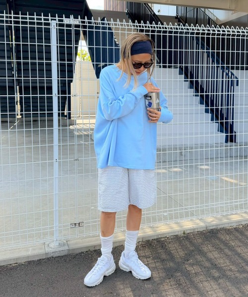 PICHI tシャツ オーバーサイズドルマンスリットロンTee レディース 