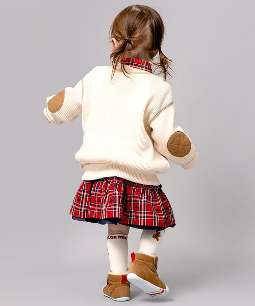 ミキハウス　リバーシブルスカート　チェック柄 MIKI HOUSE（ミキハウス） スカート ミキハウスチェック リバーシブル