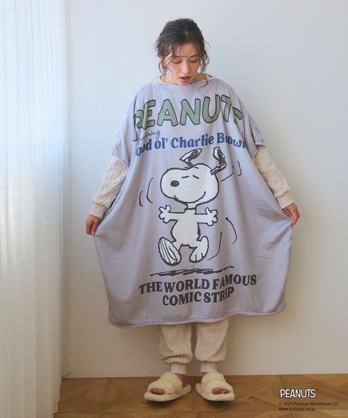 PEANUTS ルームウェア 部屋着 「PEANUTS/ピーナッツ」ノリノリSNOOPY