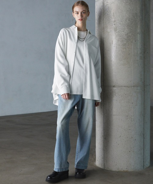 SERACE シャツ 「SERACE」Loose silhouette shirt / ルーズシルエット 