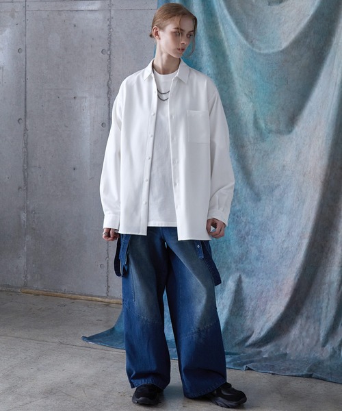 SERACE シャツ 「SERACE」Loose silhouette shirt / ルーズシルエット