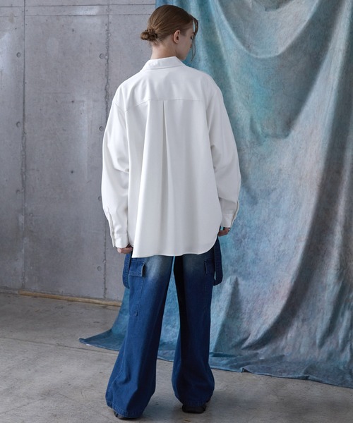 SERACE シャツ 「SERACE」Loose silhouette shirt / ルーズシルエット