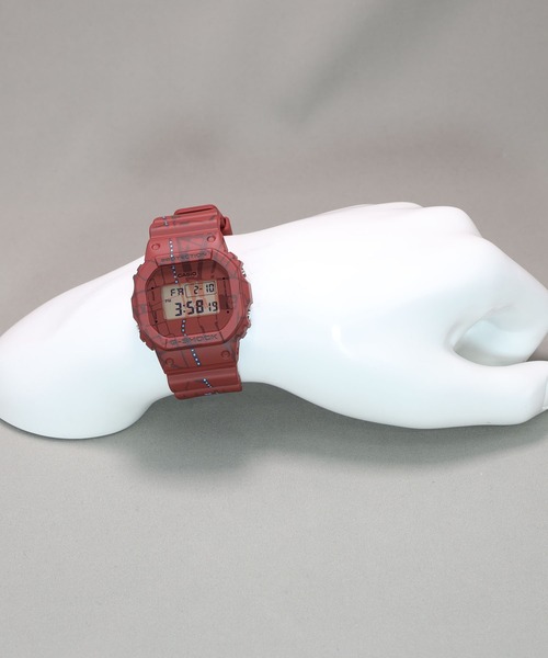 【イオン広店】 中古 G-SHOCK | ジーショック 腕時計 Tresure Huntシリーズ DW-5600SBY レッド 【131】 G-SHOCK - 【イオン広店】 中古 G-SHOCK | ジーショック 腕時計