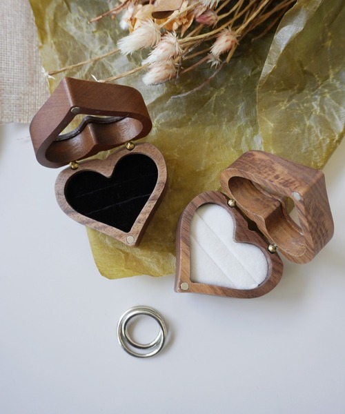 アクセサリーケース ハート型 Port（ポート） 収納 ハート型 指輪 ケース / ジュエリー ボックス