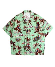 TOWNCRAFT シャツ TOWN CRAFT/タウンクラフト PAJAMA PRINTED SS