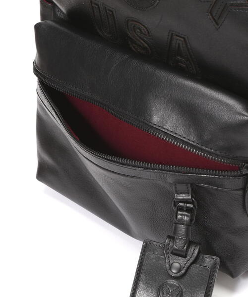 VARSITY LEATHER DAYPACK / バーシティレザーデイパック