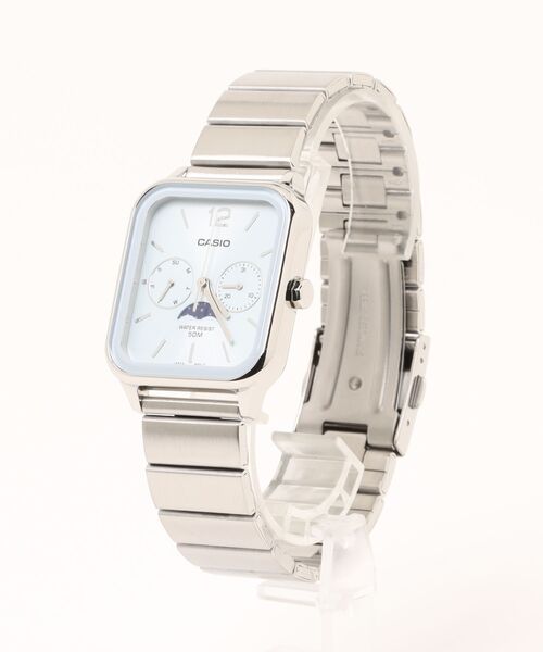 CASIO 腕時計 カシオ ムーンフェイズ アナログ クォーツ メタル