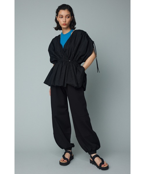 ブラウス シャツ Many gather tops (メニーギャザー トップス) レディース HeRIN.CYE ブラウス シャツ Many gather tops (メニーギャザー