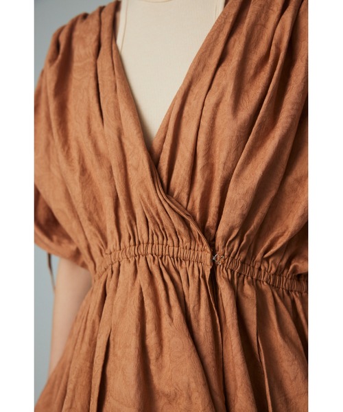 ブラウス シャツ Many gather tops (メニーギャザー トップス) レディース HeRIN.CYE ブラウス シャツ Many gather tops (メニーギャザー