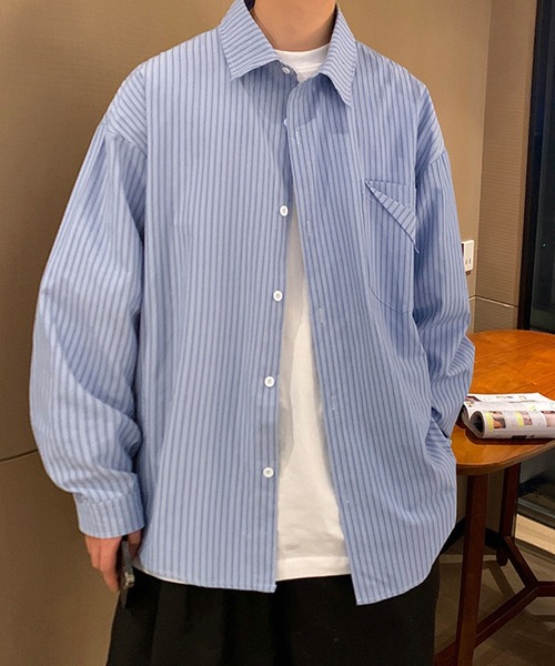 ブラウス シャツ aimoha outdoor ユニセックス　ビッグシルエット シャツ レディース メンズ セール】aimoha outdoor ユニセックス ビッグシルエット シャツ