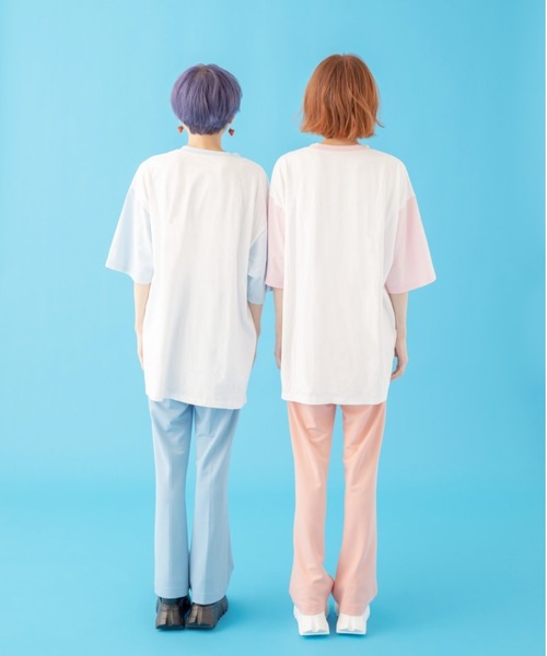 tシャツ Tシャツ レディース PEGOPA/ぺゴパ/リンガーＴシャツ｜zozo｜23