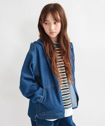 NAUTICA フード付きデニムジャケット L NAUTICA コート アウター 「NAUTICA/ノーティカ」デニムシャツ
