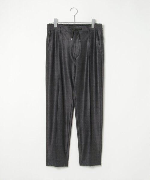 IKKA LOUNGE パンツ 「セットアップ対応」メッシュチェック