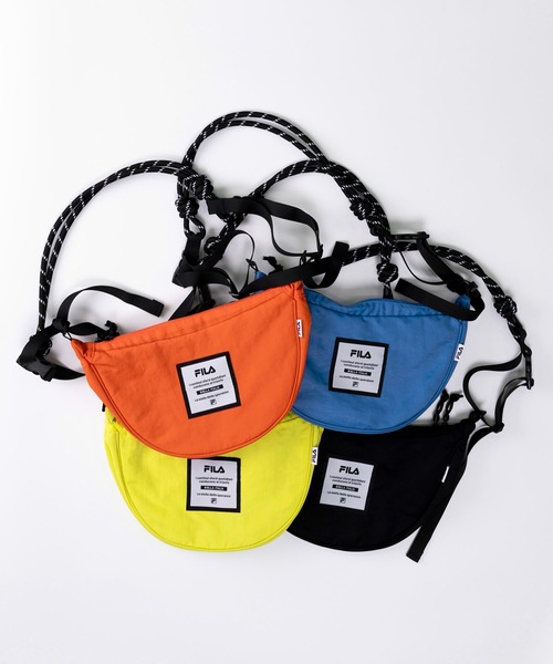 FILA（フィラ） ショルダーバッグ ブランド ロゴ パラコード ハンドル