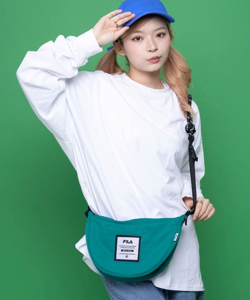 FILA（フィラ） ショルダーバッグ ブランド ロゴ パラコード ハンドル