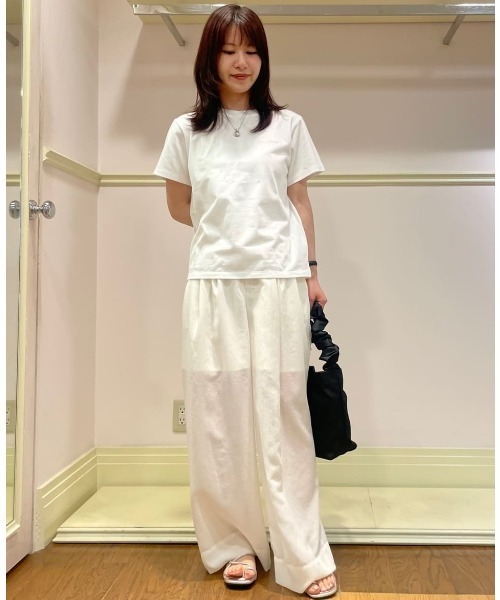 レディース　ワイドパンツ XWFTP03J1 ライトブリーズ ワイドパンツ 7分丈
