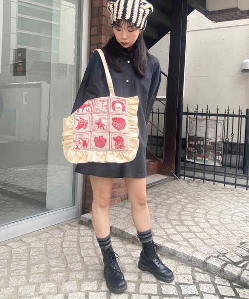 mrs.ROSEさん専用 HEY Mrs ROSE(ヘイミセスローズ) Shield Motif Tote（トート