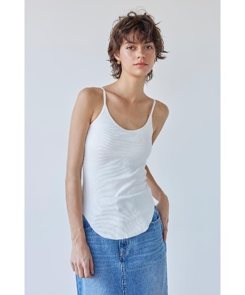 ALEXIA STAM（アリシアスタン） カップ付き キャミソール Padded Rib