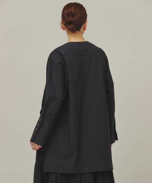 極美品 カレンソロジー 24AW 洗える ジョーゼットタイブラウス カフス