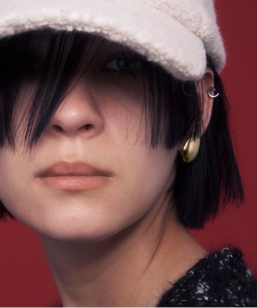 イヤリング 「IRIS 47」petite calm earring/プチ カーム イヤリング レディースの画像