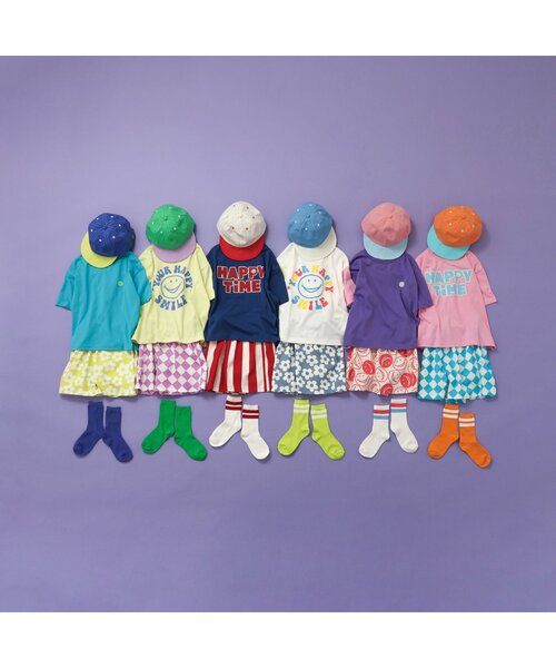 BREEZE（ブリーズ） 靴下 「20周年」HAPPY FO SMILE ソックス キッズ