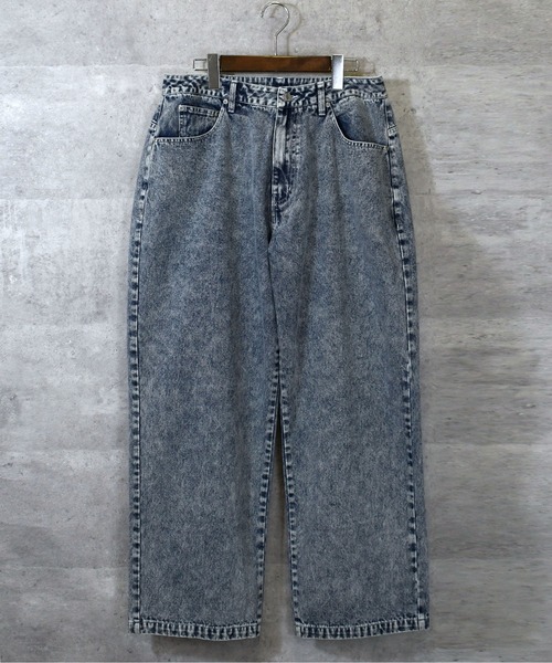 Anytime Songs ジーンズ vintage like loose fit denim pants