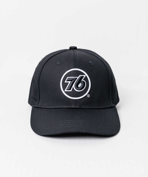ロゴ キャップ(ブラック) キャップ 帽子 /UNION76/76 BLACK LOGO CAP メンズ レディース